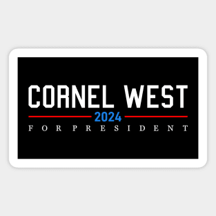 Cornel West 2024 For President Magnet